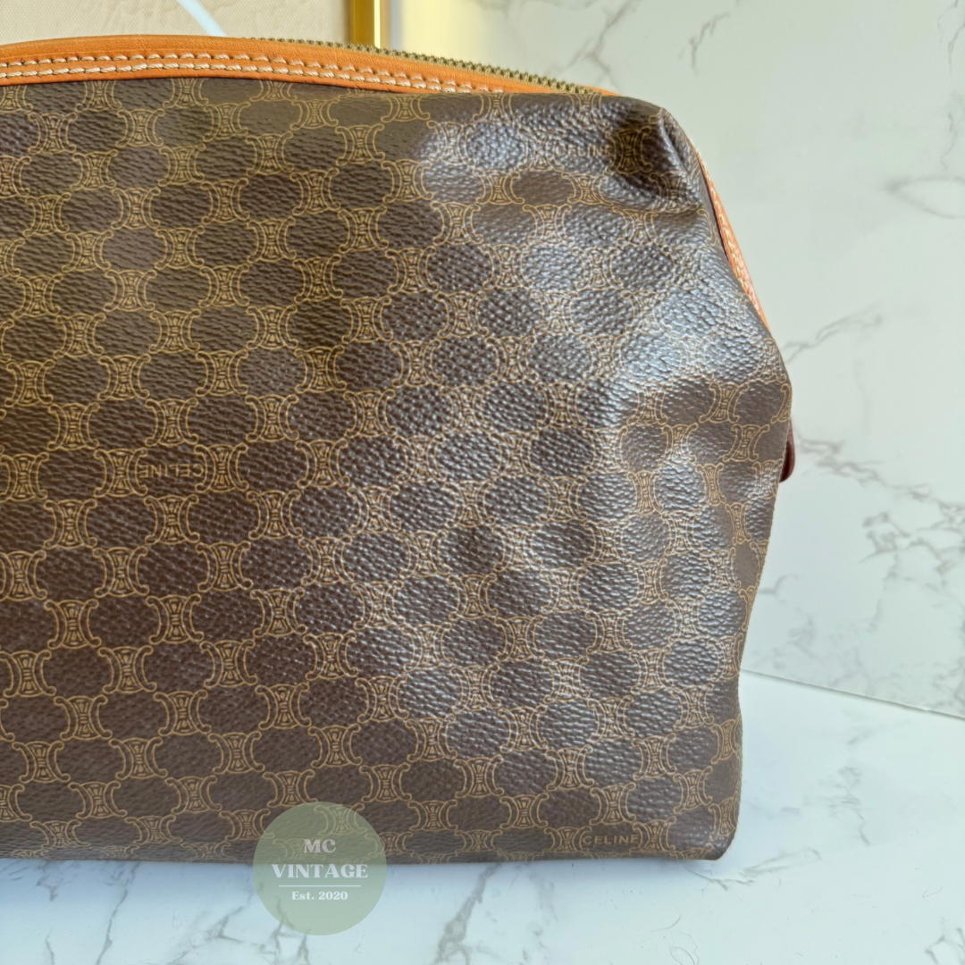 CELINE Vintage Macadam Pouch