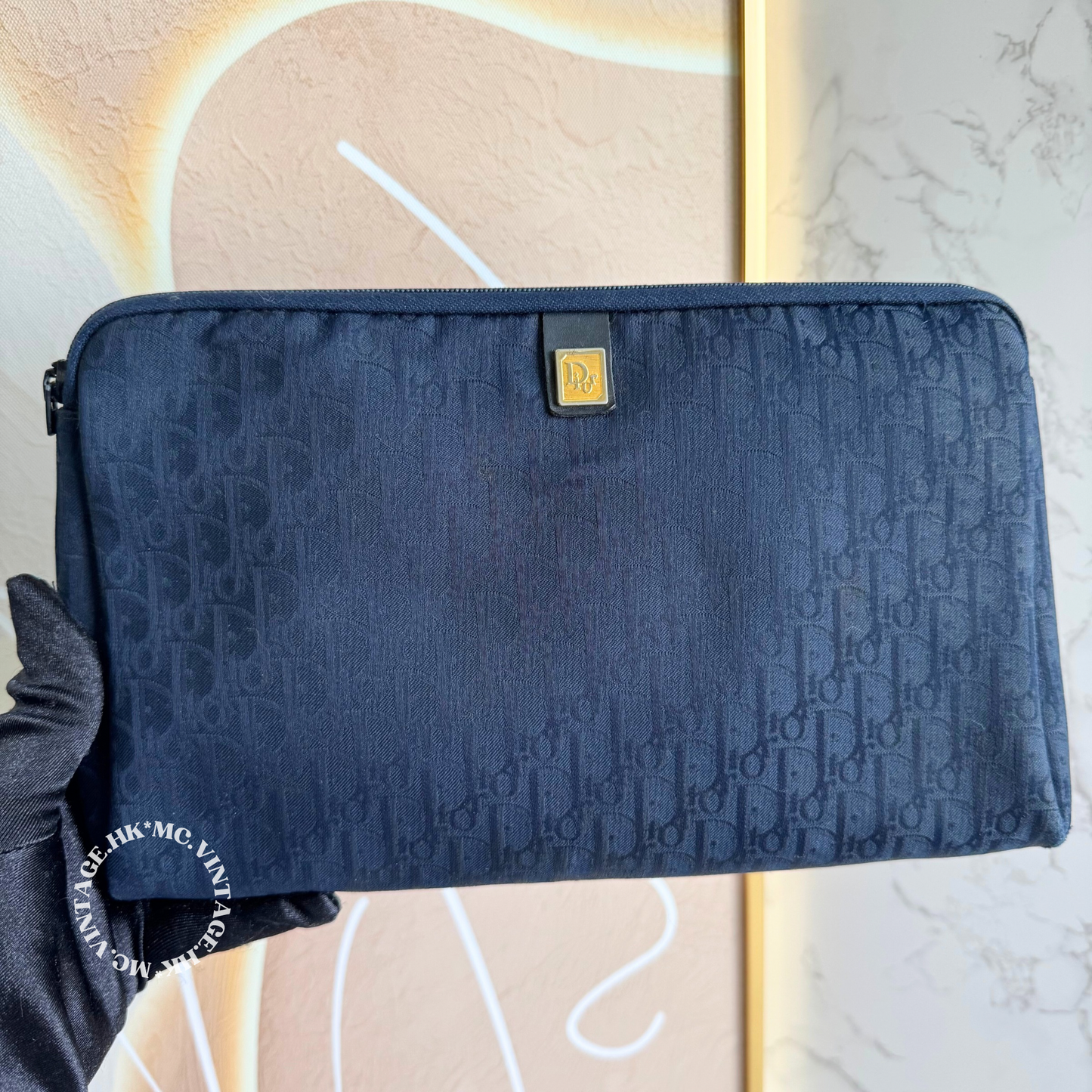 Dior Dark Blue Clutch
