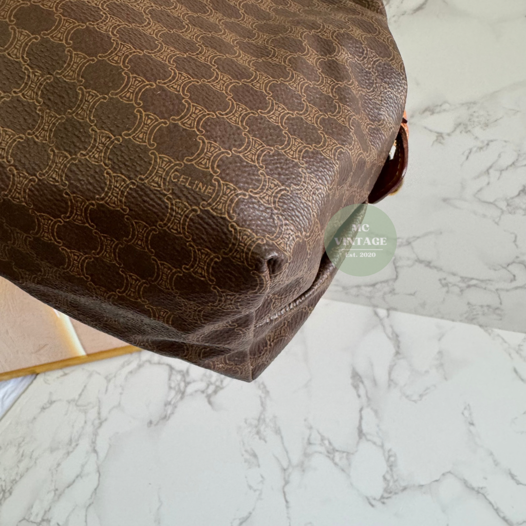 CELINE Vintage Macadam Pouch