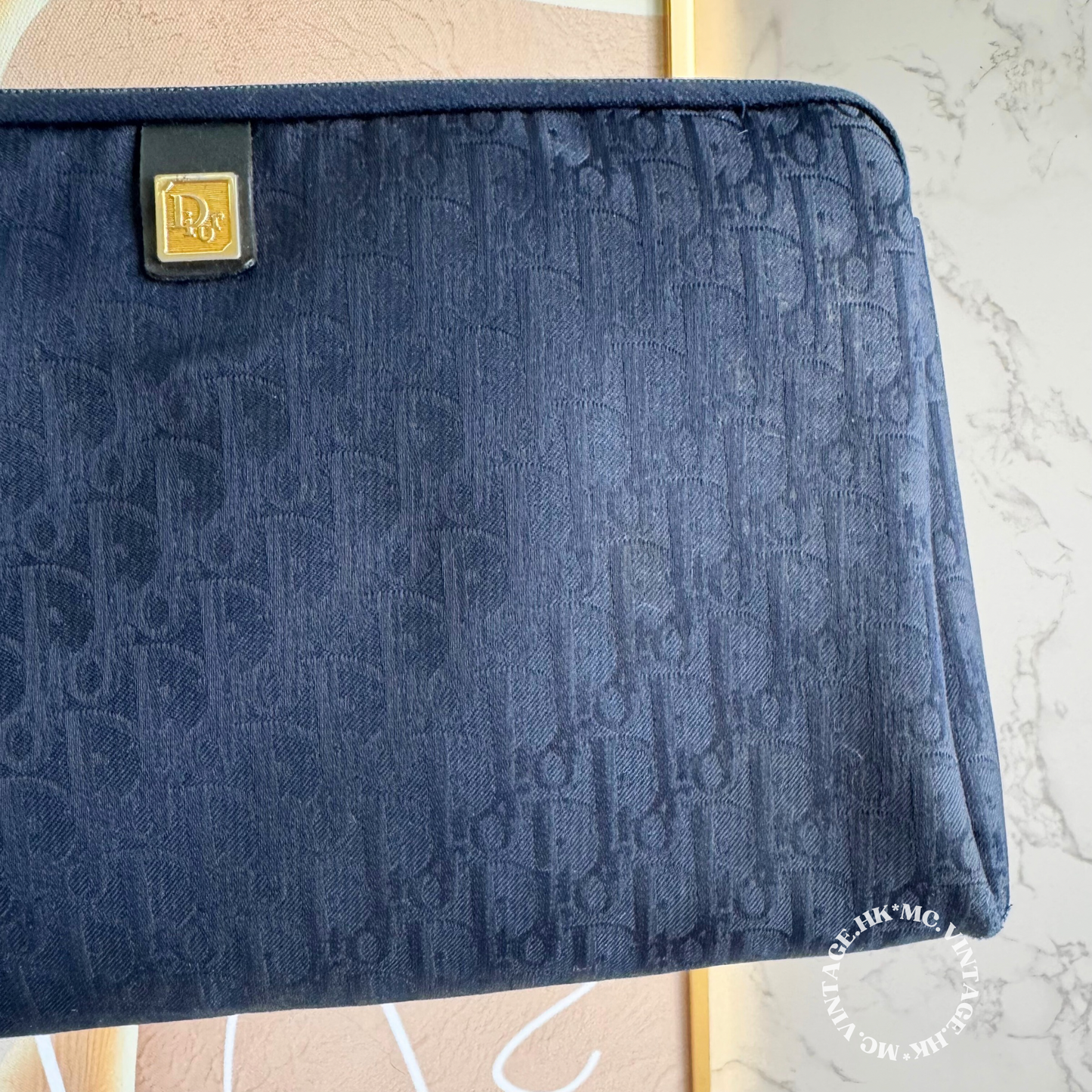 Dior Dark Blue Clutch