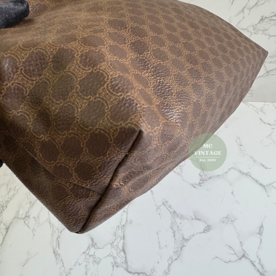 CELINE Vintage Macadam Pouch