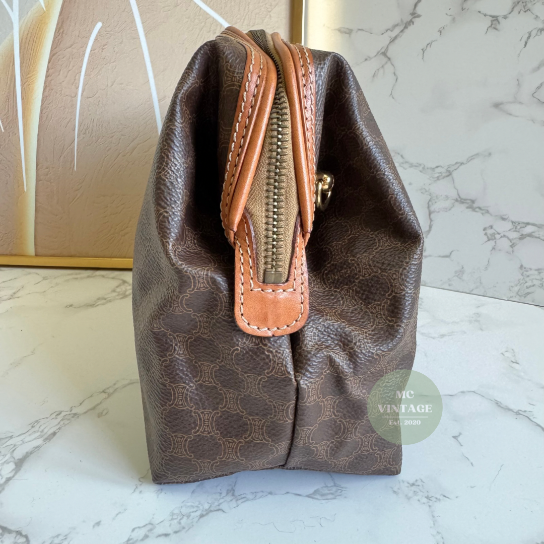 CELINE Vintage Macadam Pouch