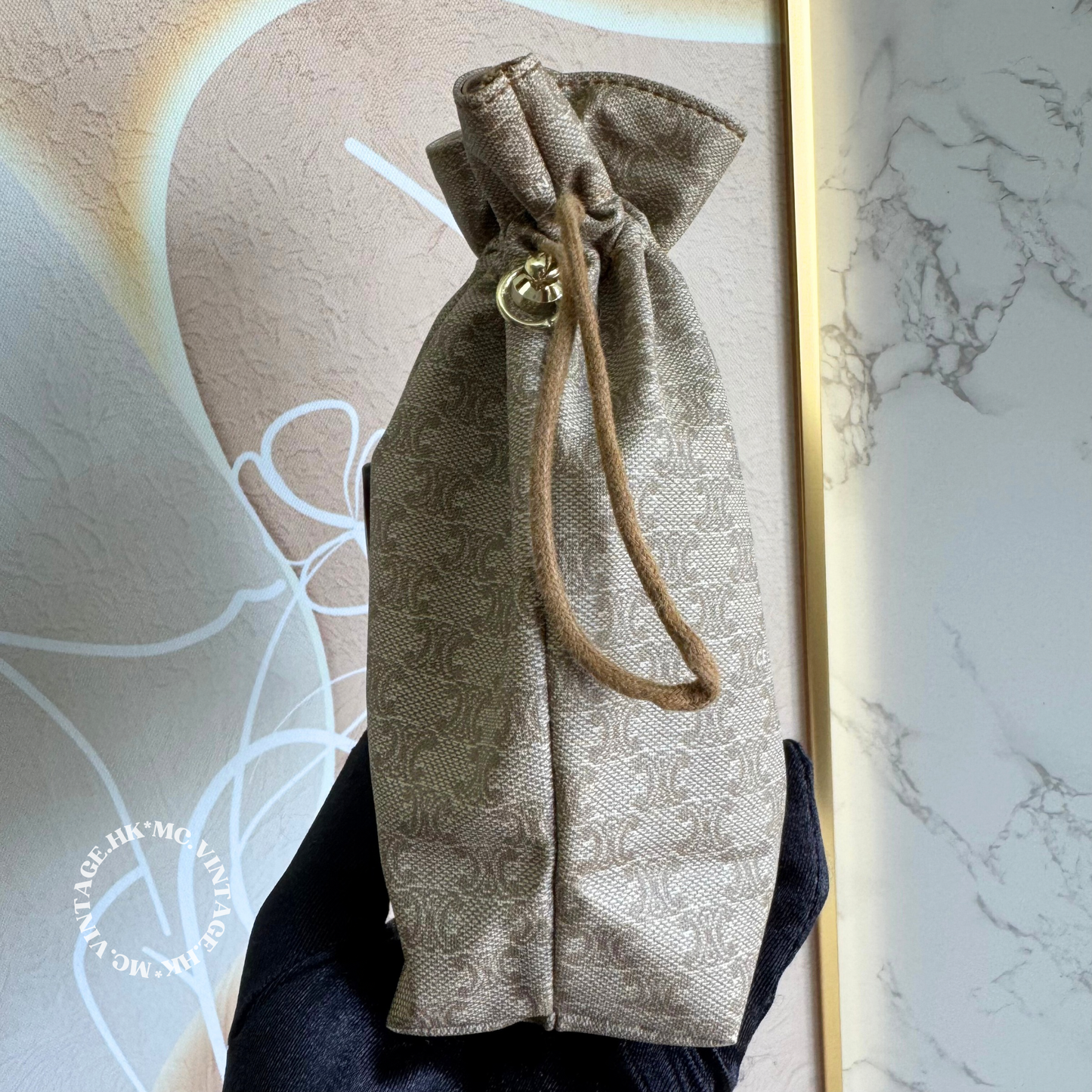 CELINE Vintage Macadam Bucket Bag