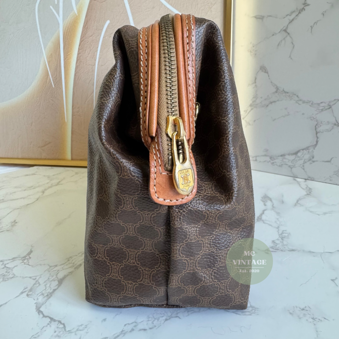CELINE Vintage Macadam Pouch