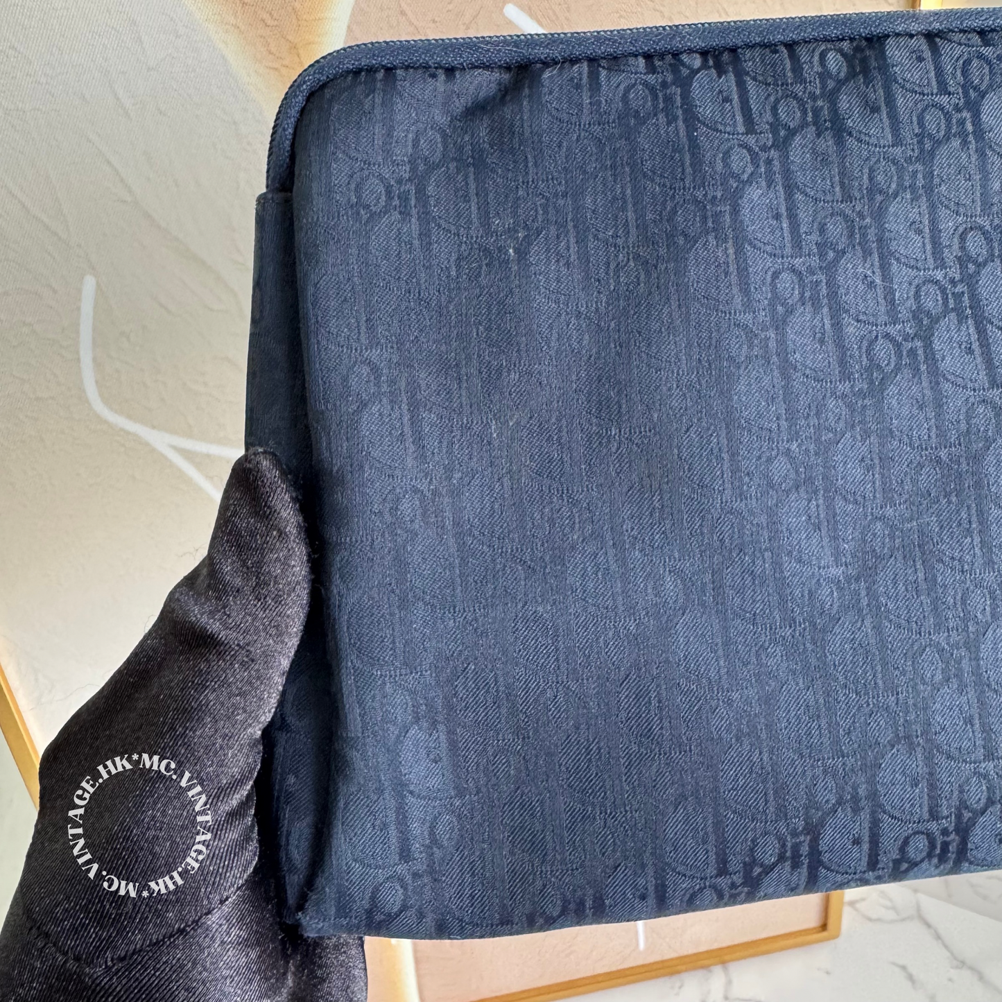 Dior Dark Blue Clutch