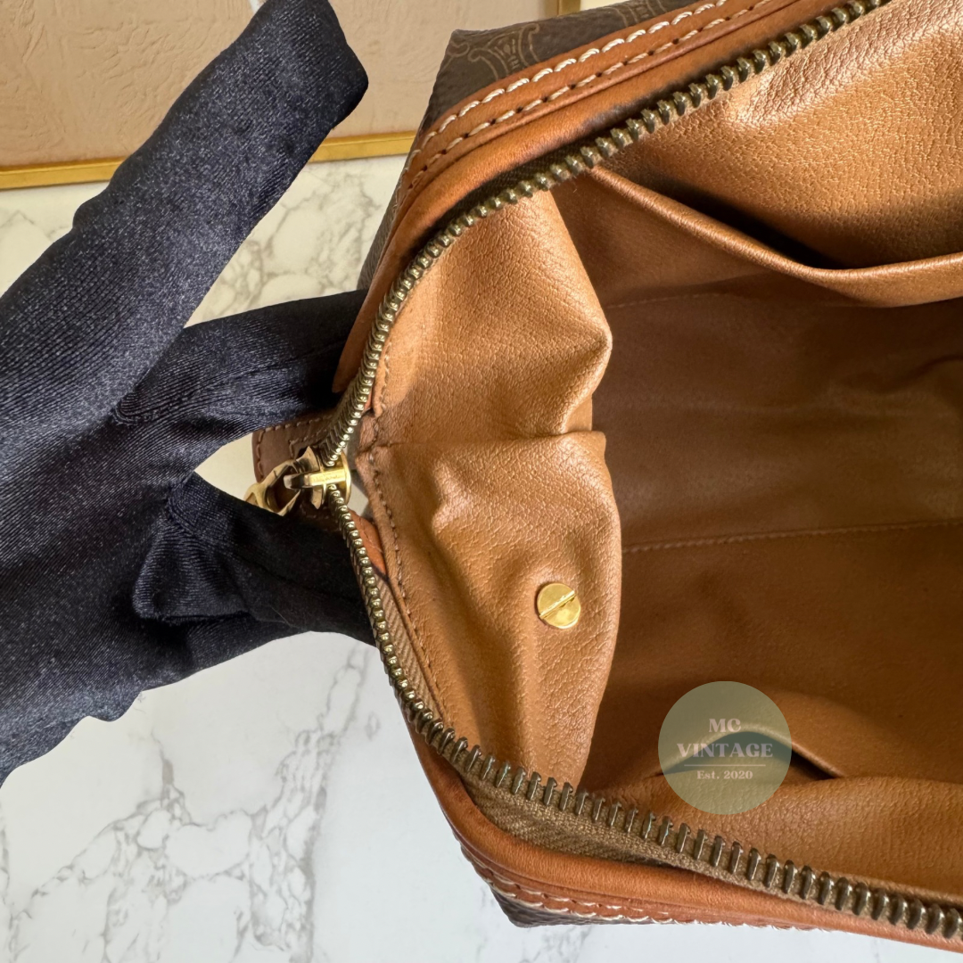 CELINE Vintage Macadam Pouch
