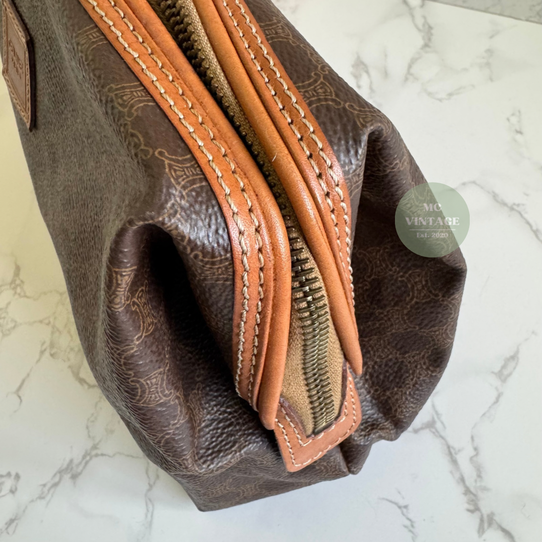 CELINE Vintage Macadam Pouch