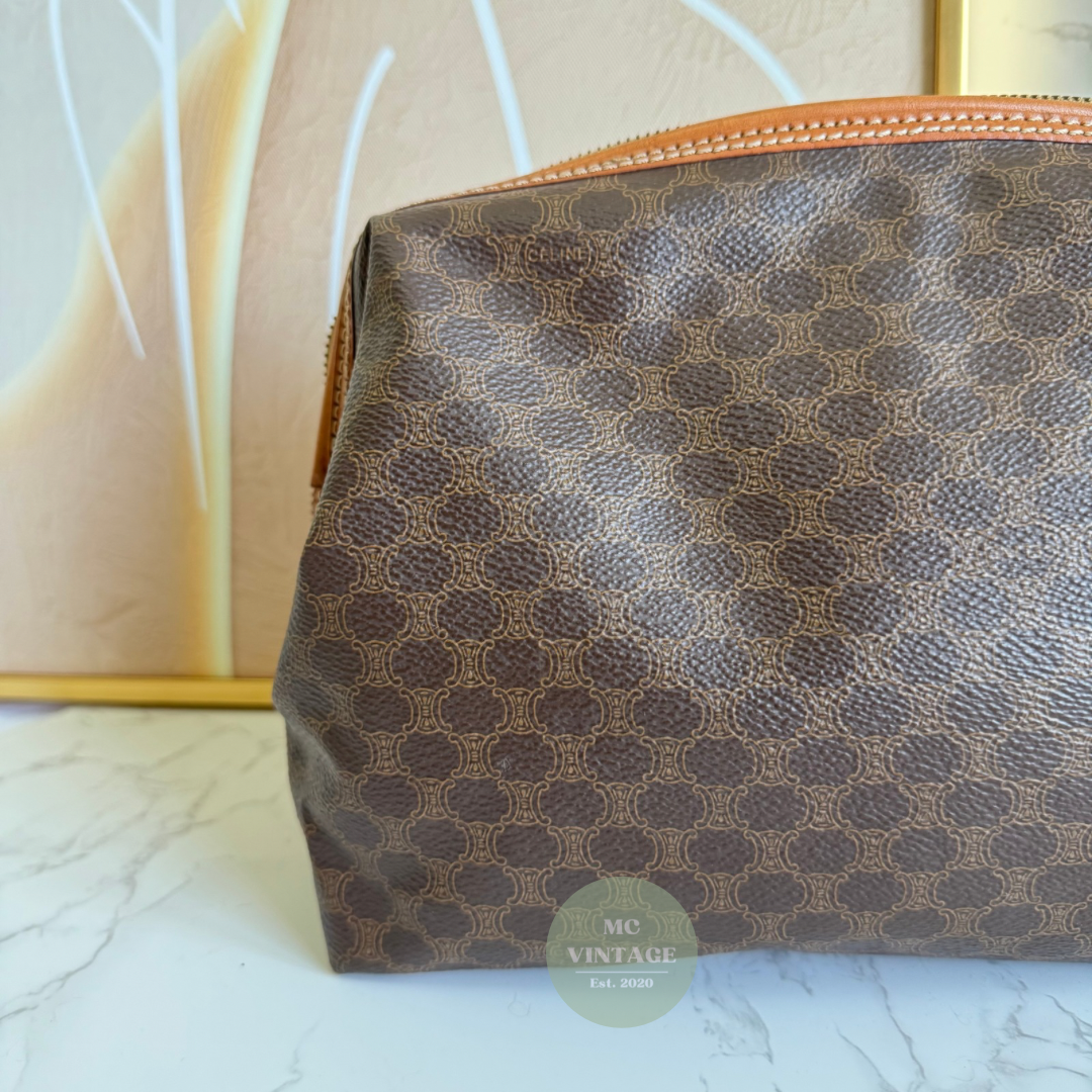 CELINE Vintage Macadam Pouch
