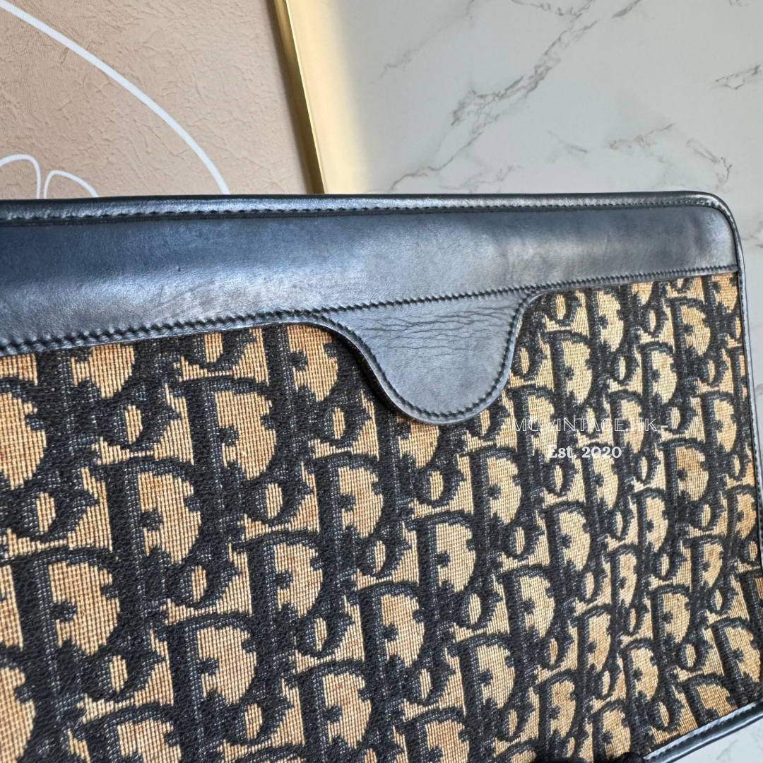 Dior Vintage Oblique Clutch