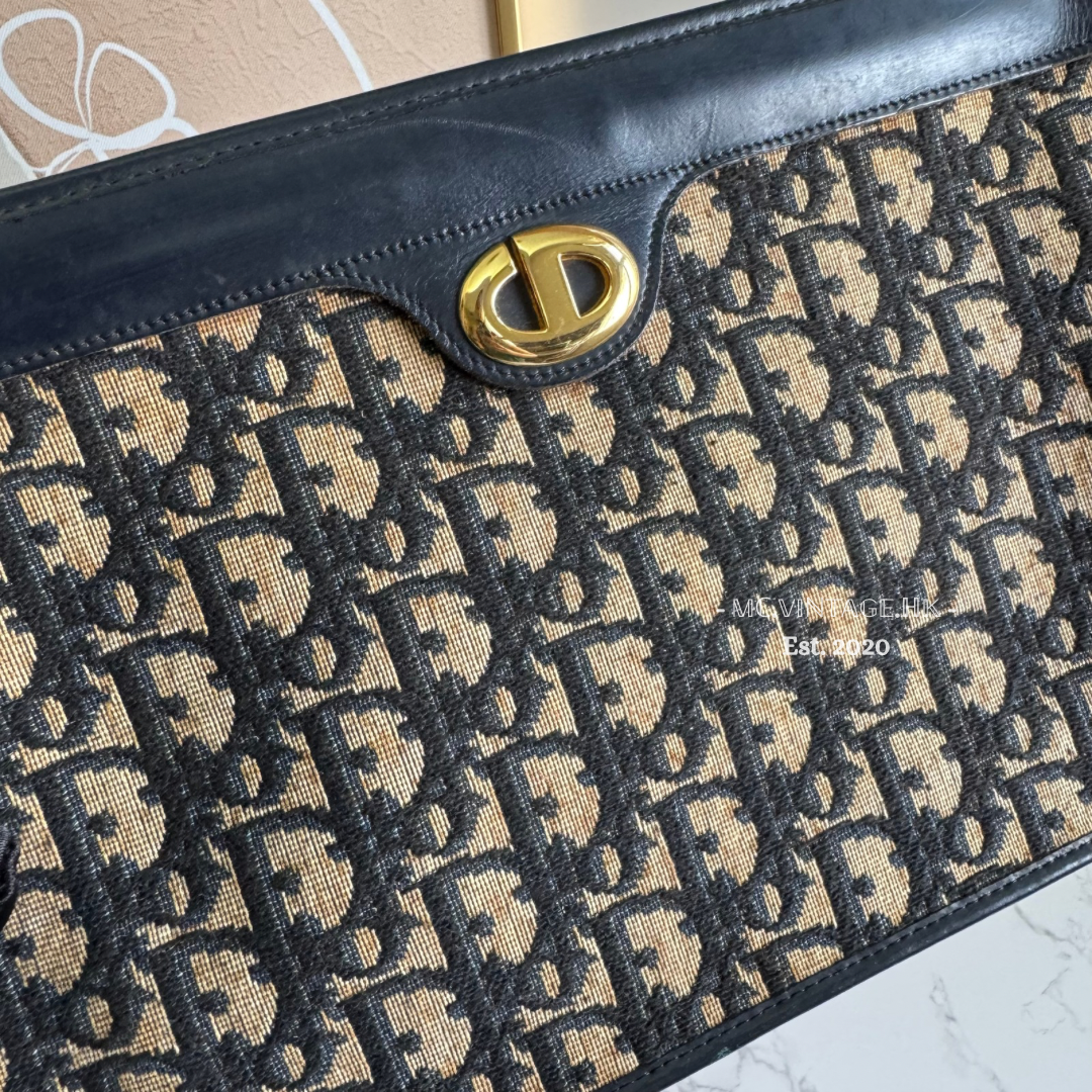 Dior Vintage Oblique Clutch