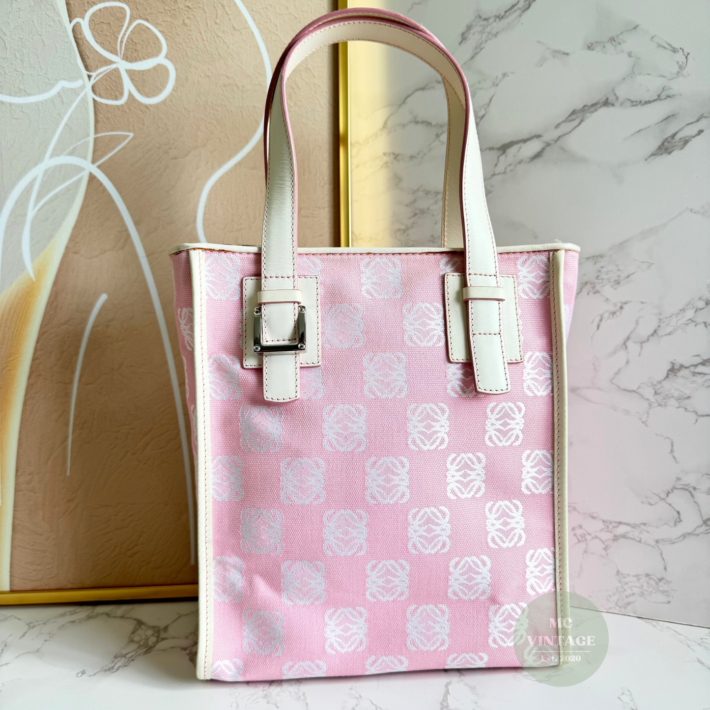 Loewe Canvas Tote Handbag