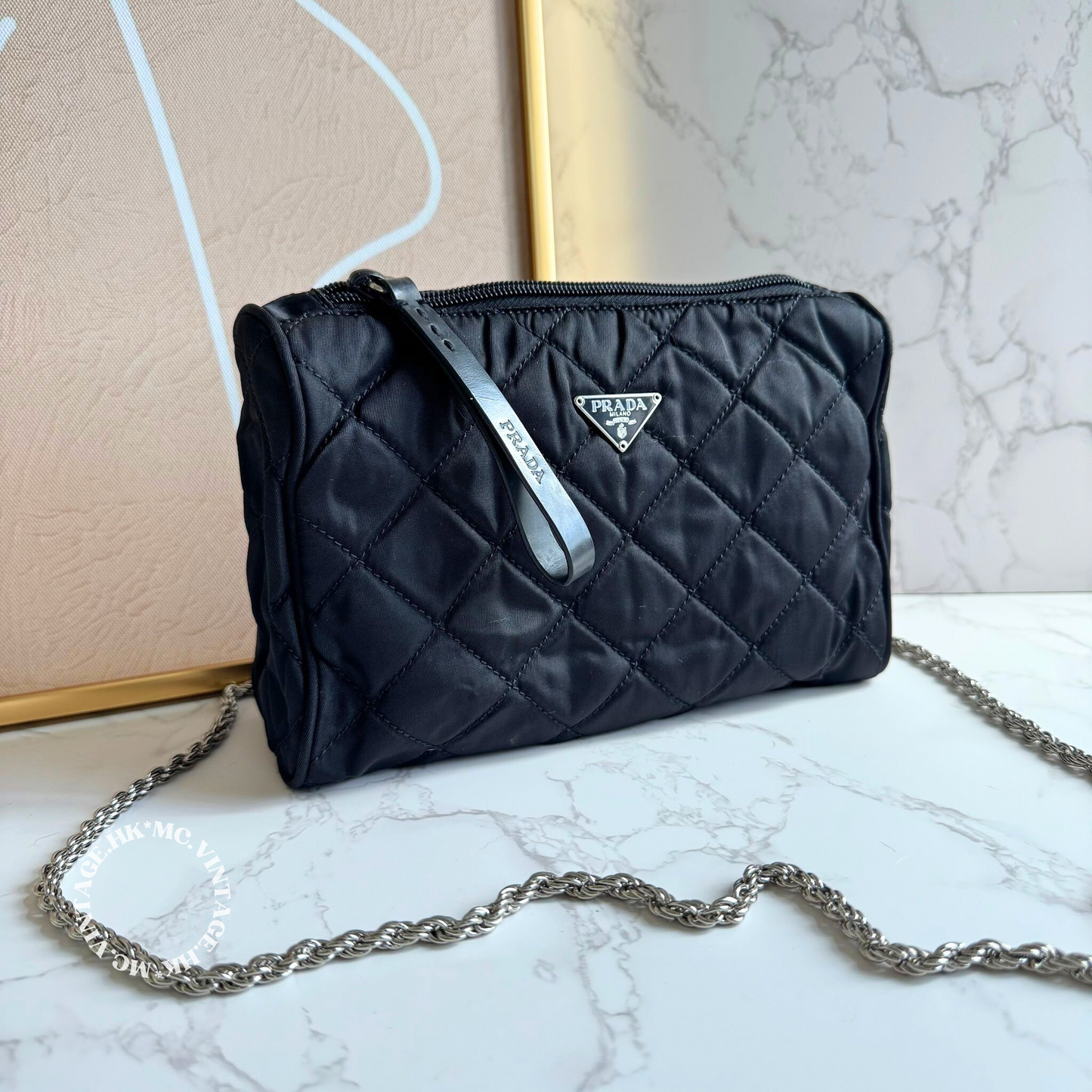 PRADA Nylon Vanity Bag