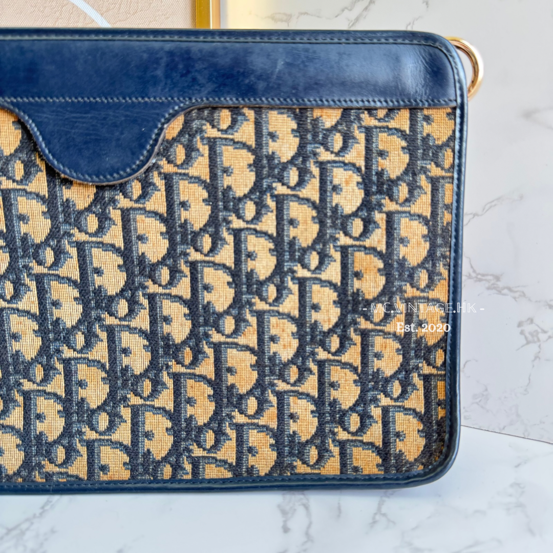 Dior Vintage Oblique Clutch