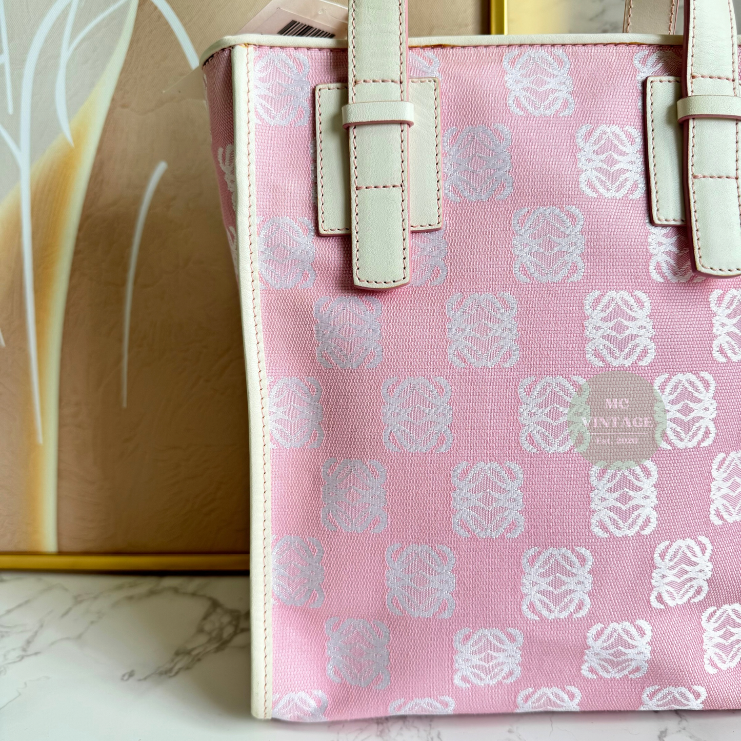 Loewe Canvas Tote Handbag