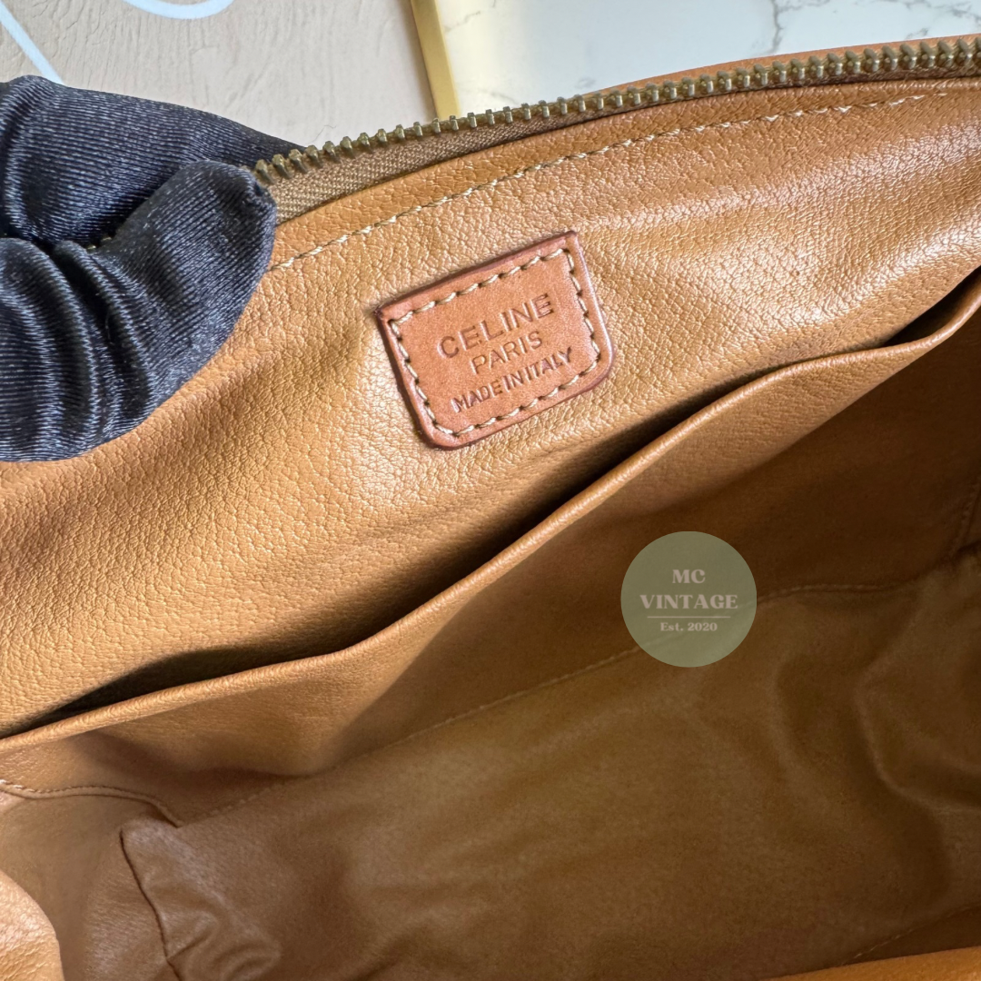 CELINE Vintage Macadam Pouch