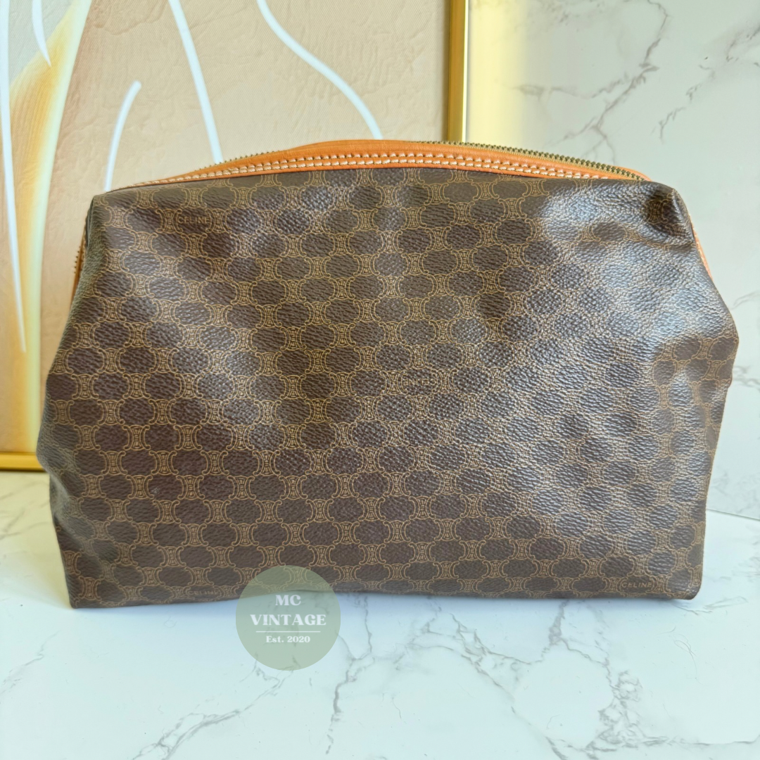 CELINE Vintage Macadam Pouch
