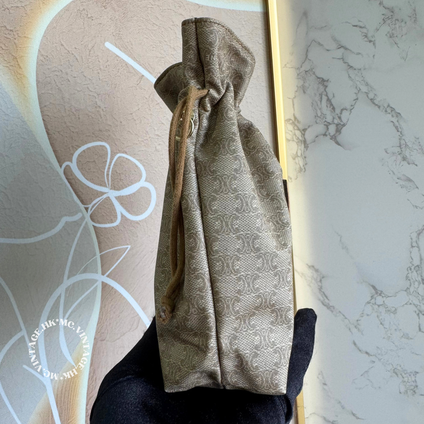 CELINE Vintage Macadam Bucket Bag