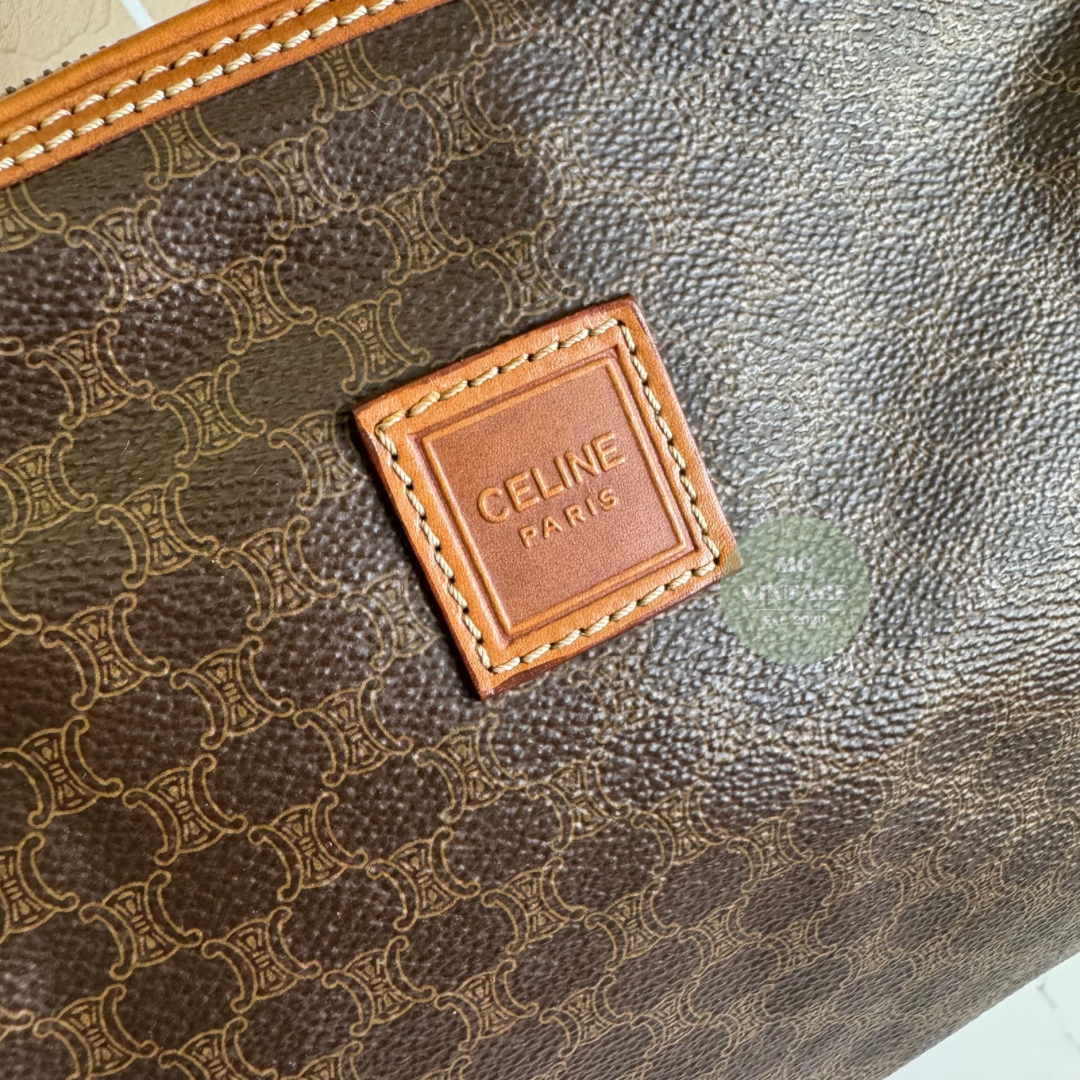 CELINE Vintage Macadam Pouch