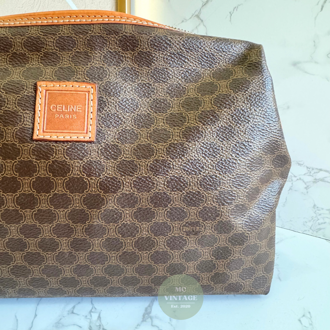 CELINE Vintage Macadam Pouch