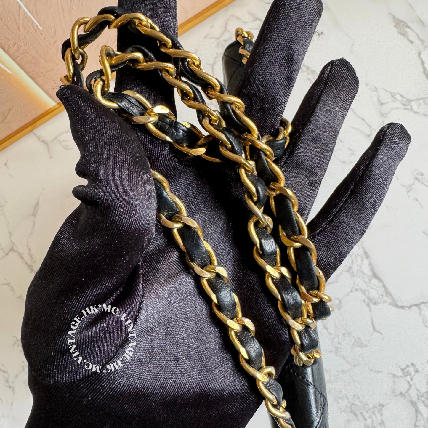 CHANEL Vintage Push-Lock Bag