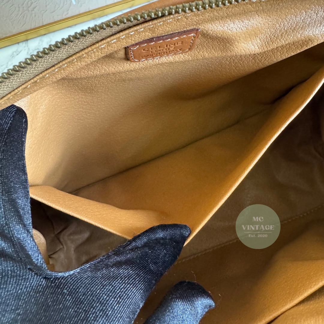 CELINE Vintage Macadam Pouch