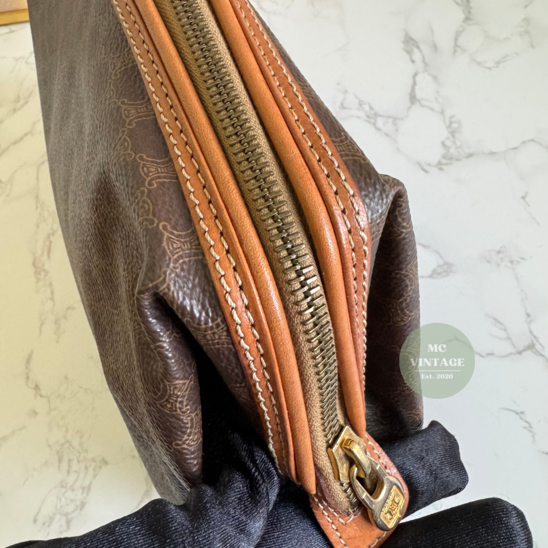 CELINE Vintage Macadam Pouch