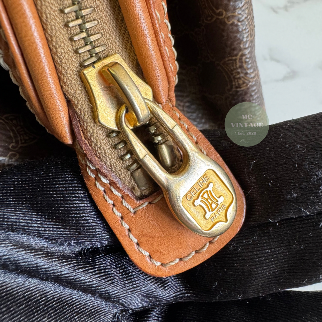 CELINE Vintage Macadam Pouch