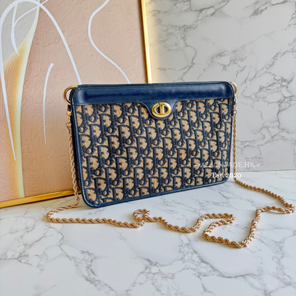 Dior Vintage Oblique Clutch