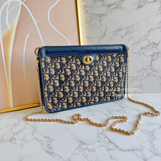 Dior Vintage Oblique Clutch
