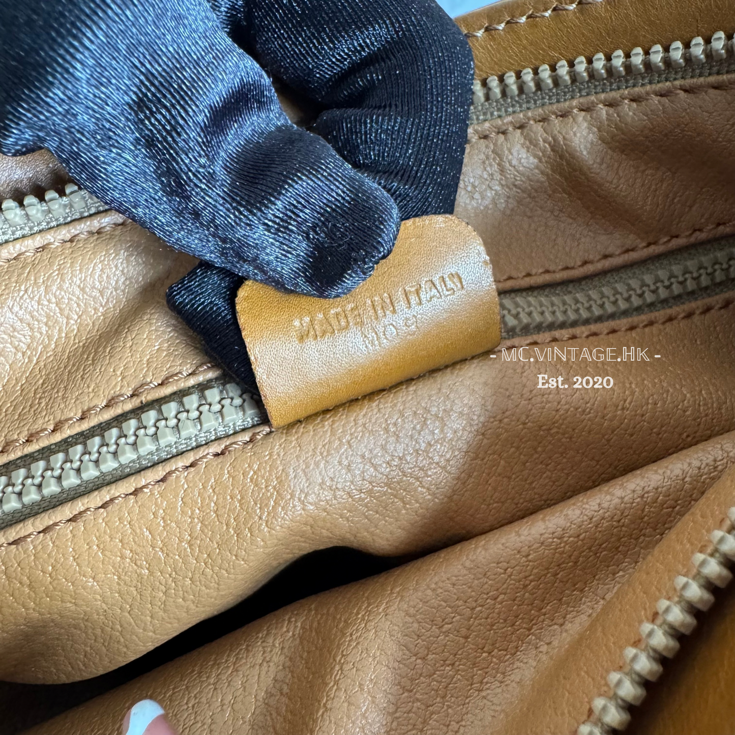 CELINE Vintage Macadam Clutch