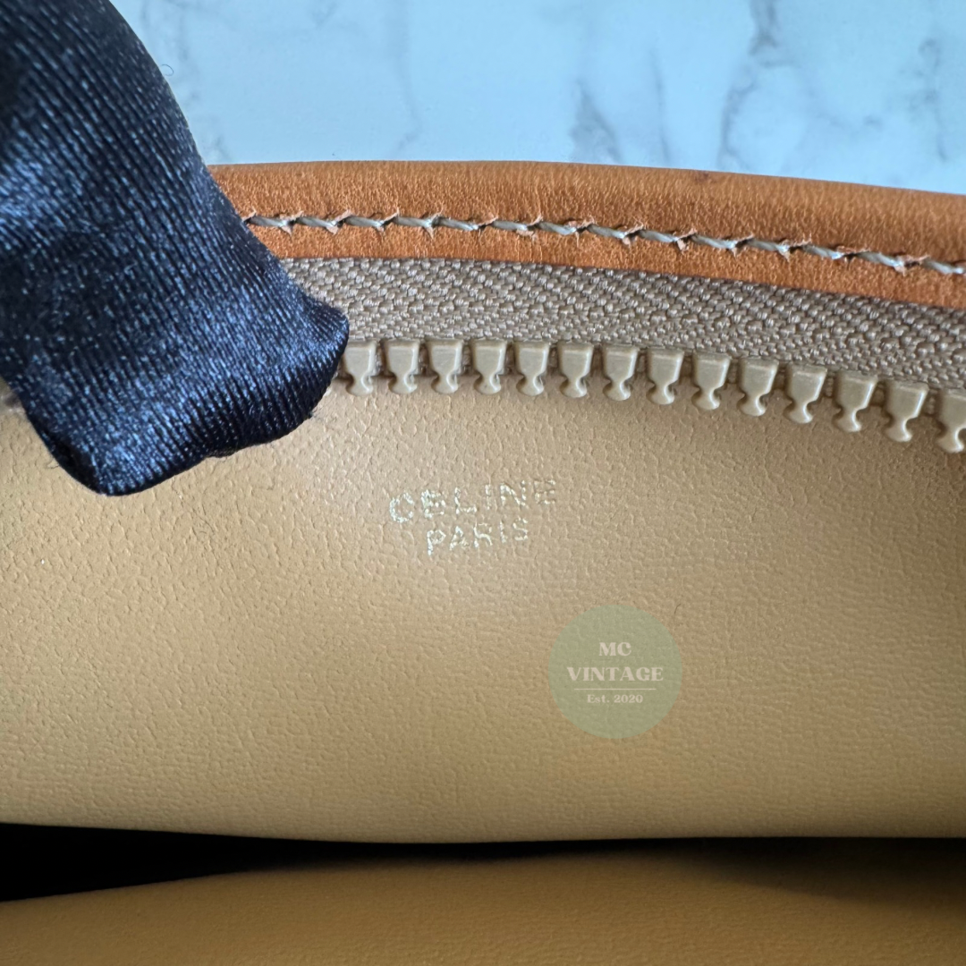 CELINE Vintage Macadam Clutch
