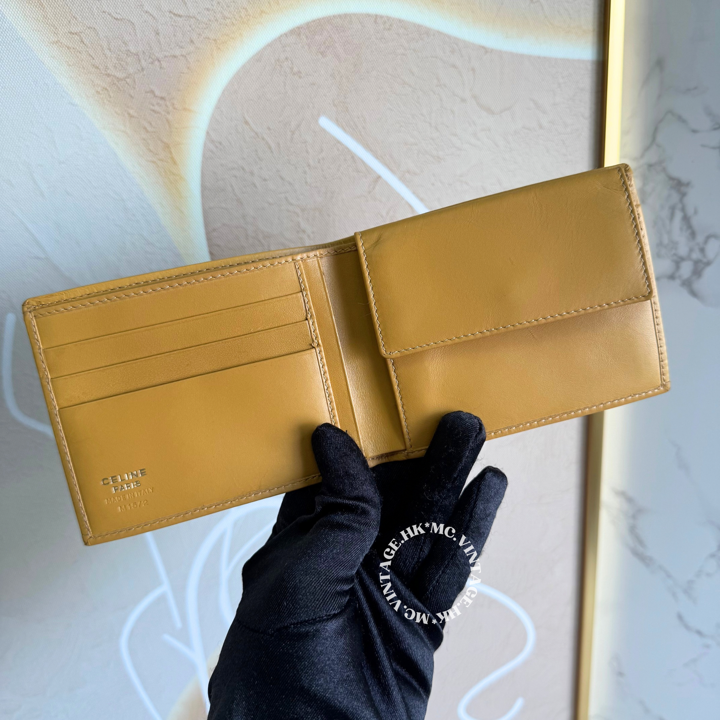 CELINE Vintage Short Wallet