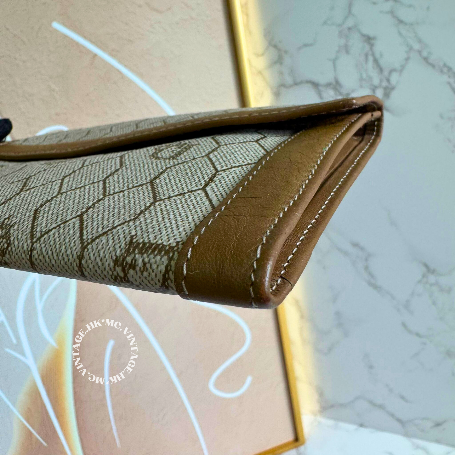 Dior Honeycomb Clutch / Wallet