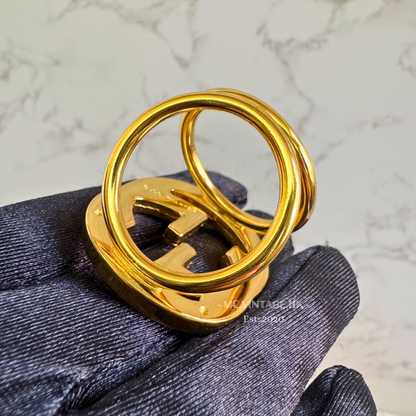 GUCCI Vintage Scarf Ring