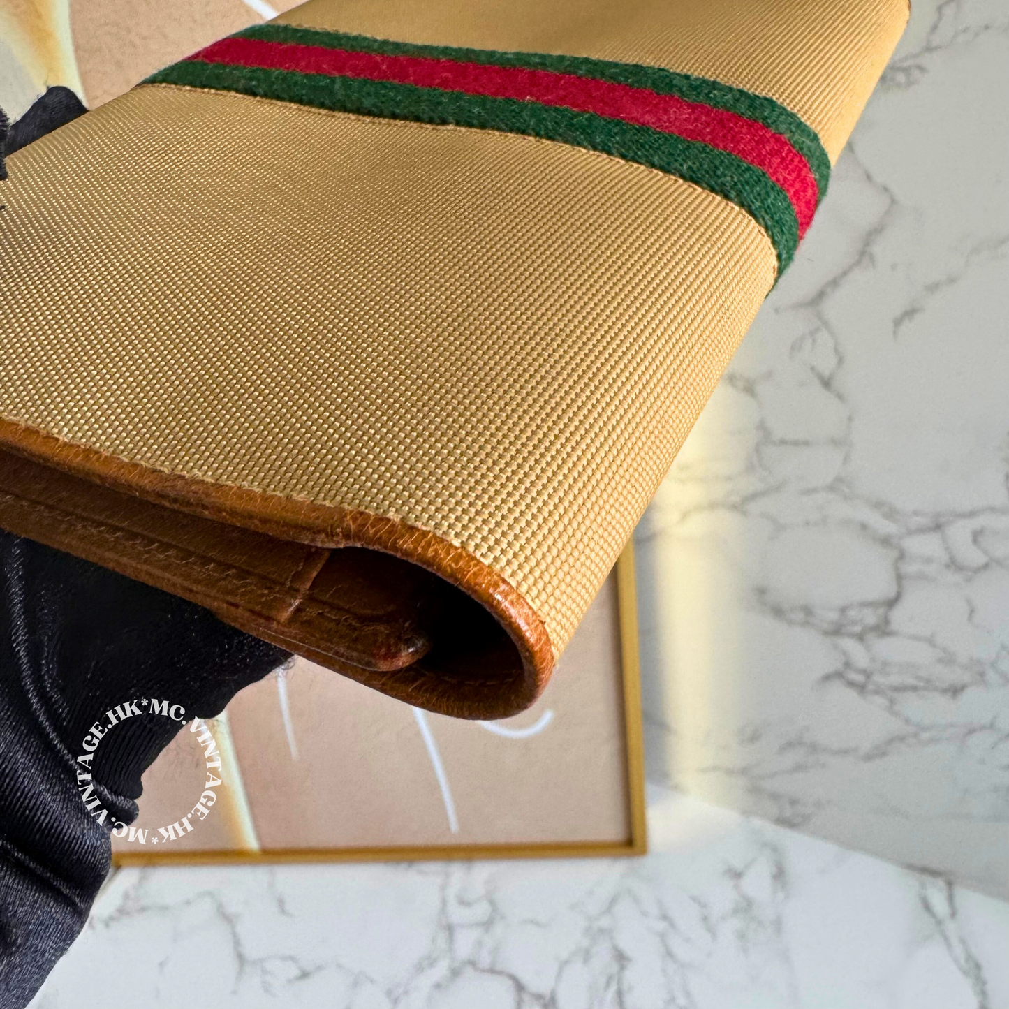 GUCCI Vintage Sherryline Clutch/Wallet