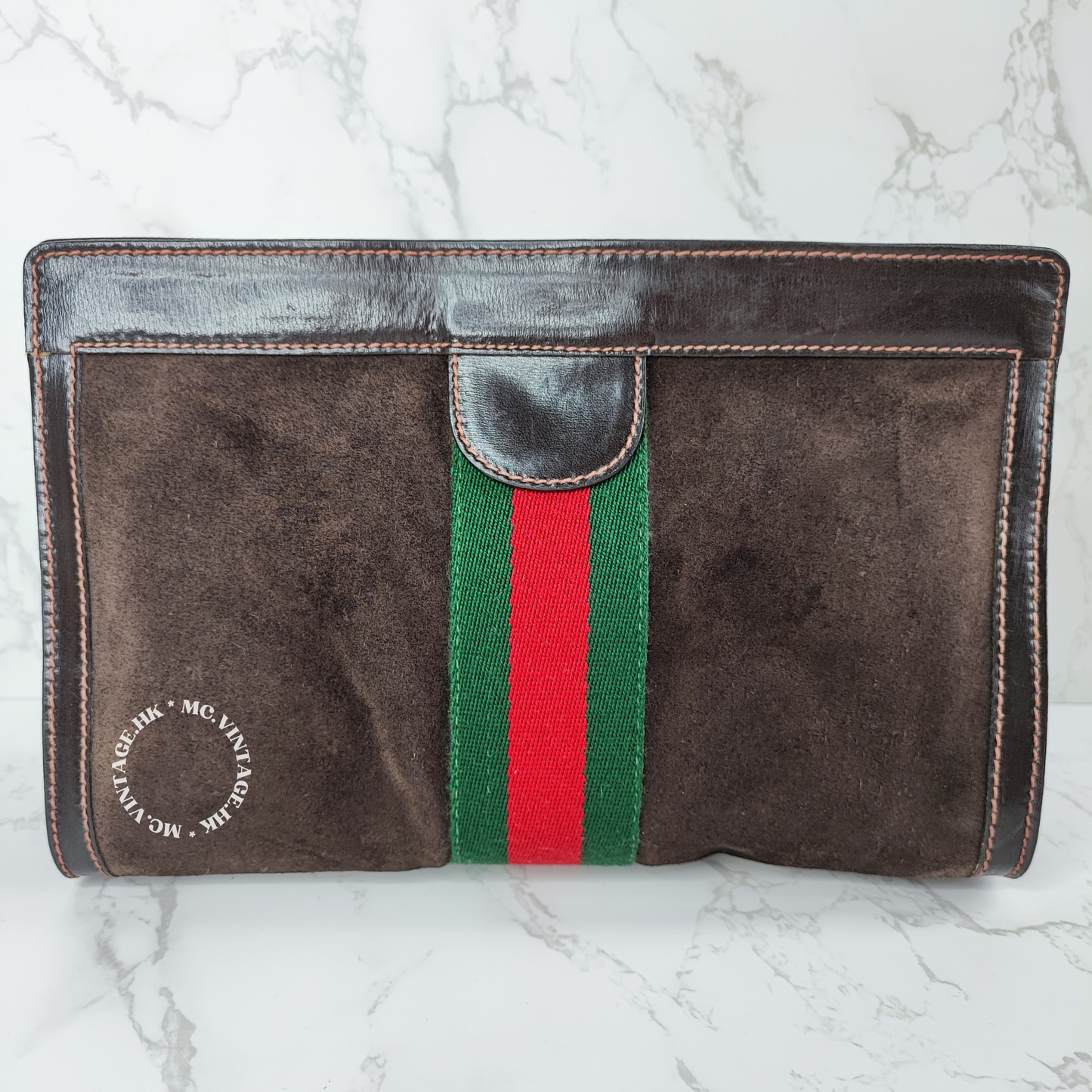 GUCCI Vintage Sherry Line Clutch