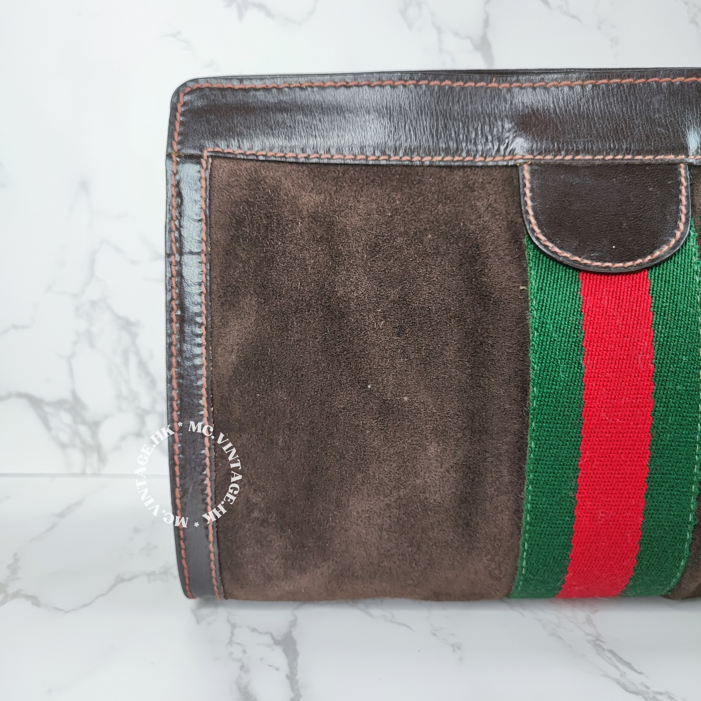 GUCCI Vintage Sherry Line Clutch