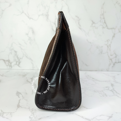 GUCCI Vintage Sherry Line Clutch
