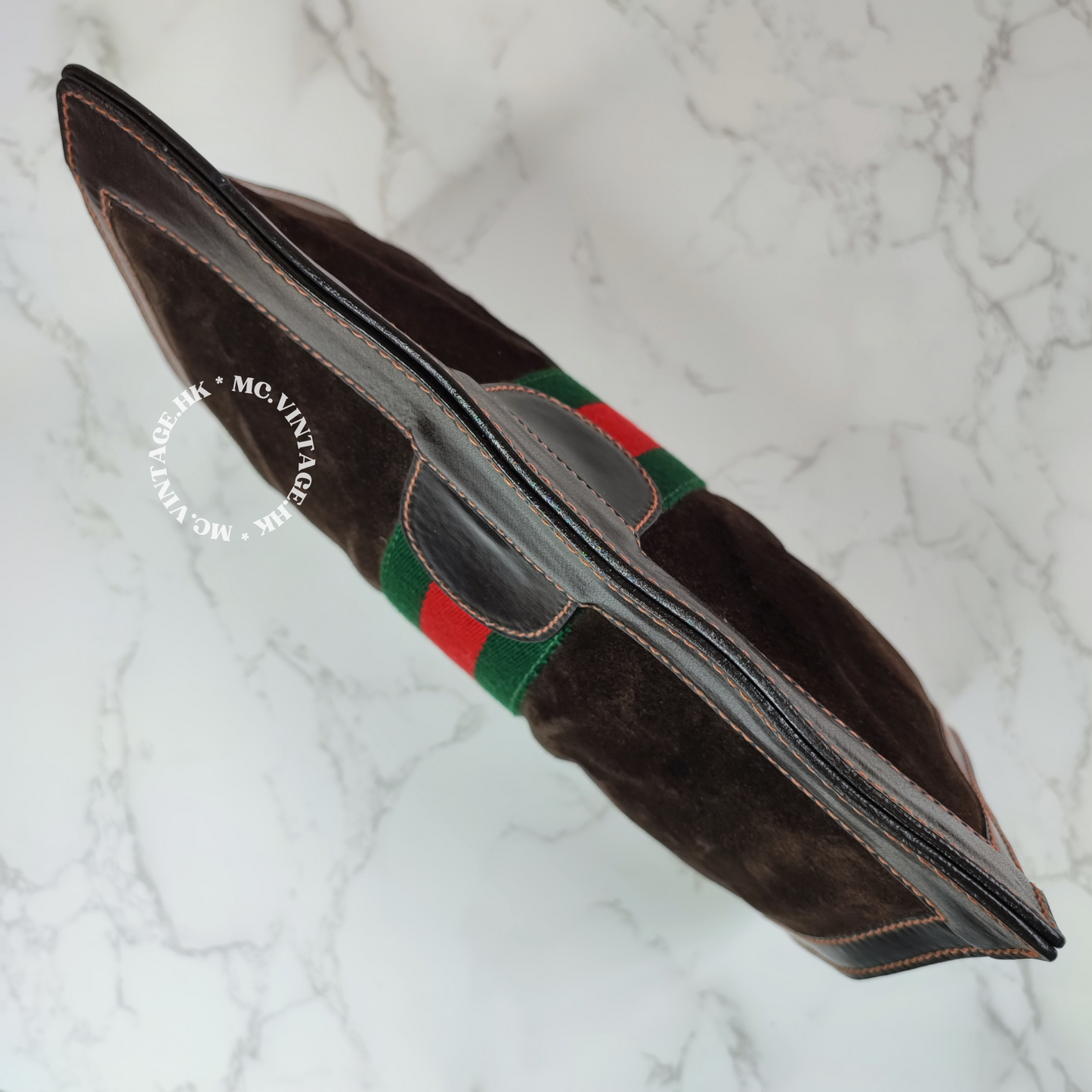 GUCCI Vintage Sherry Line Clutch