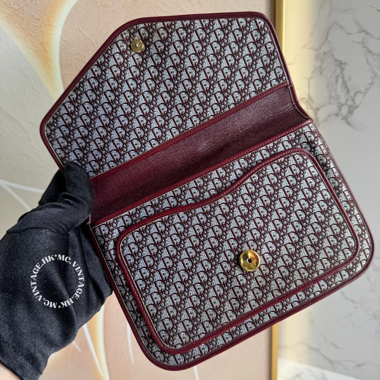 Dior Monogram Clutch