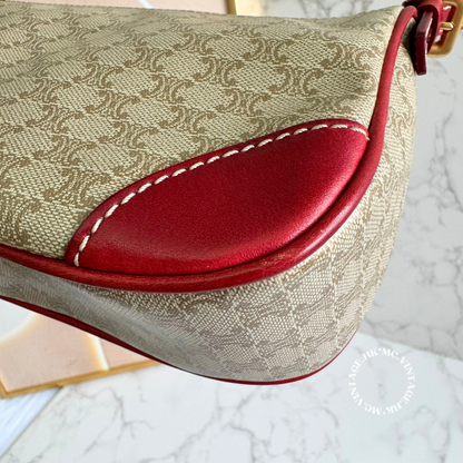 CELINE Vintage Macadam Underarm Bag