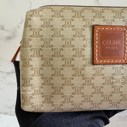 CELINE Vintage Macadam Mini Pouch