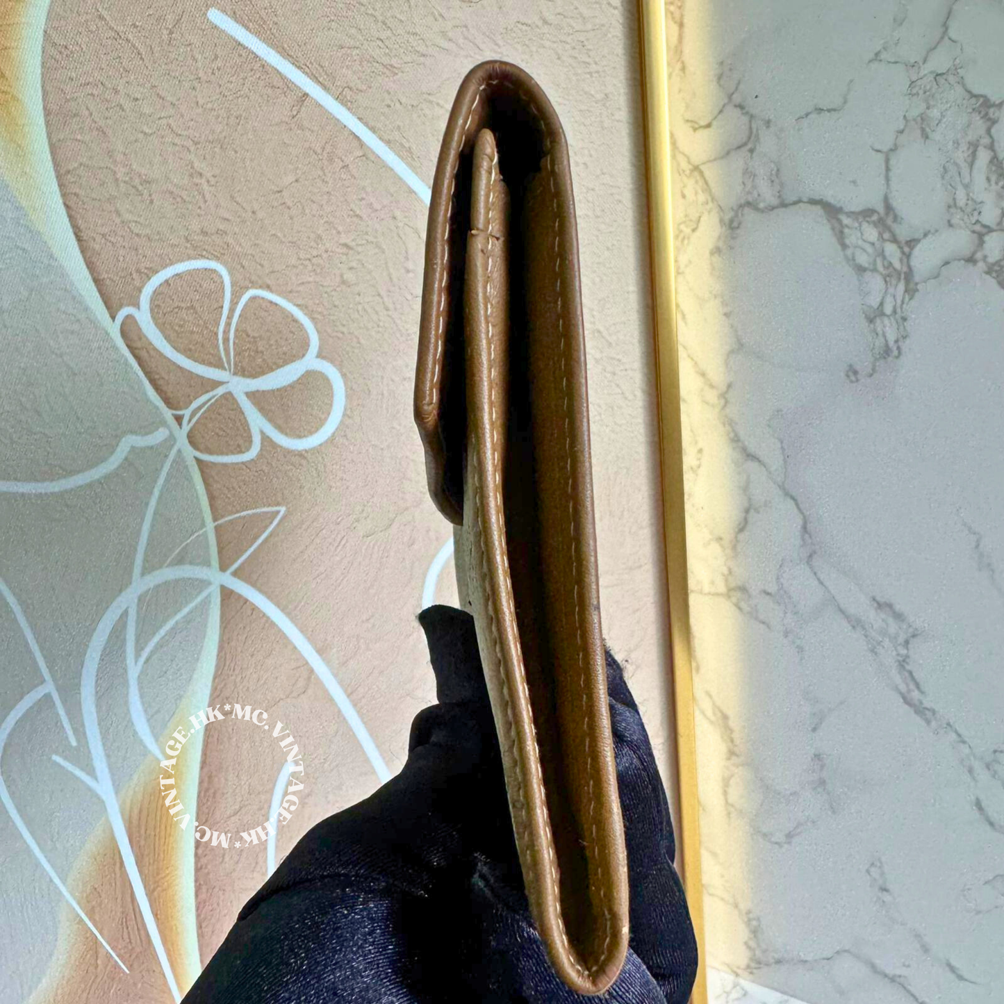 Dior Honeycomb Clutch / Wallet