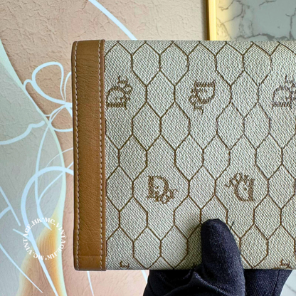 Dior Honeycomb Clutch / Wallet