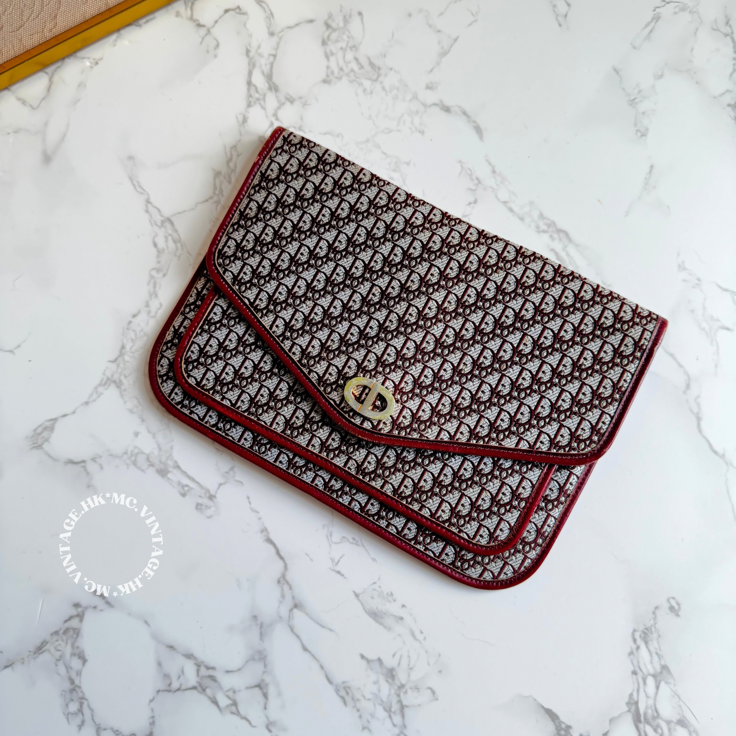 Dior Monogram Clutch