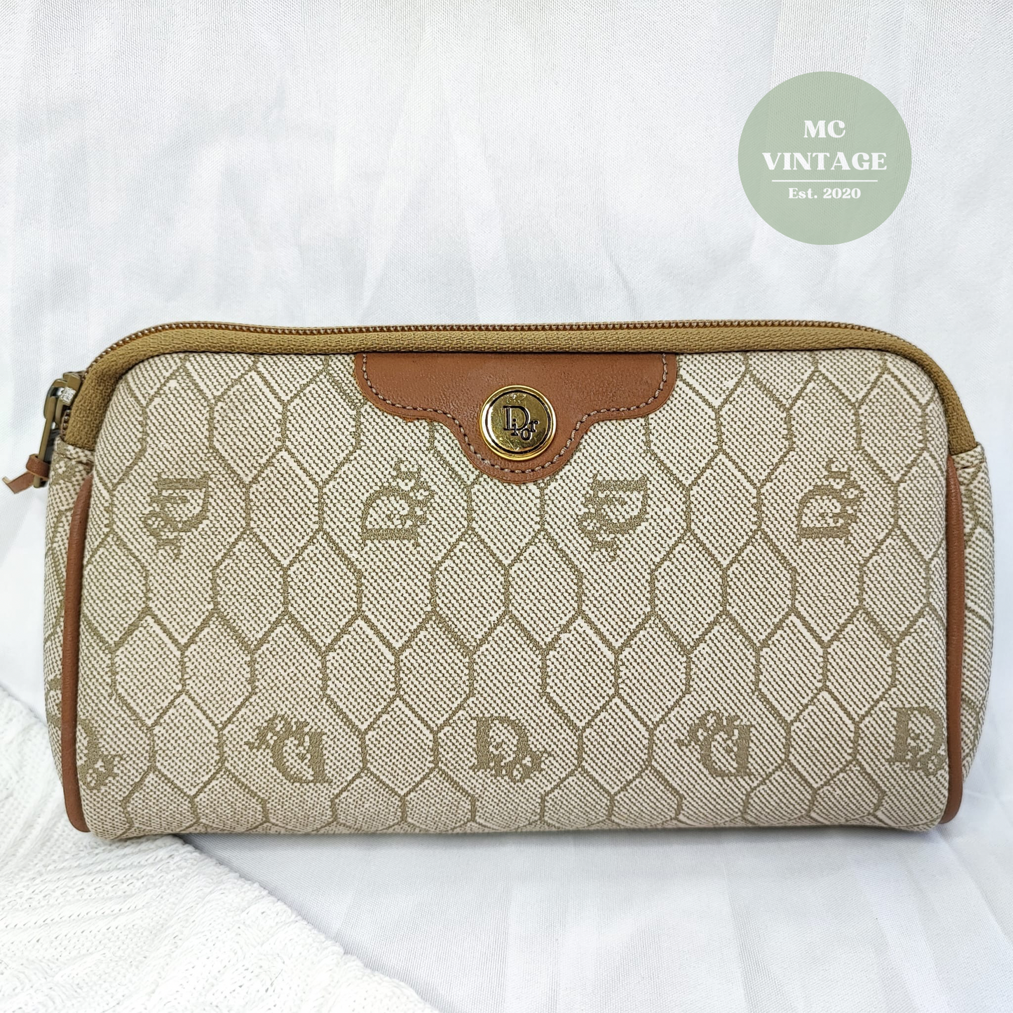 Dior Honeycomb Mini Pouch