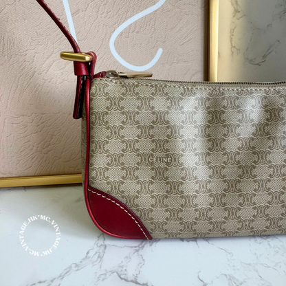 CELINE Vintage Macadam Underarm Bag