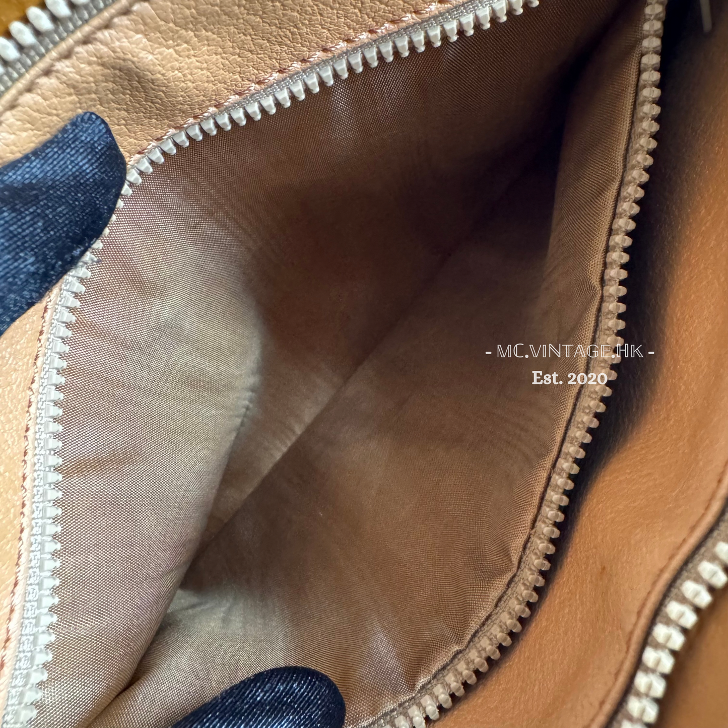CELINE Vintage Macadam Clutch