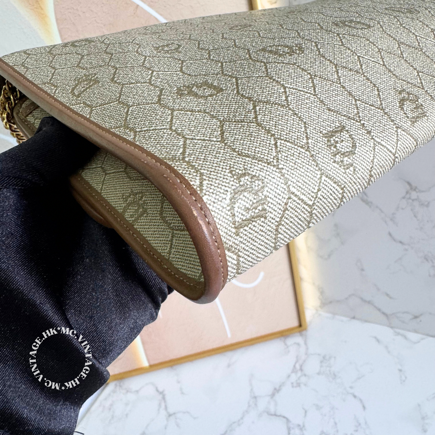 Dior Honeycomb 3-Way Shoulder Bag