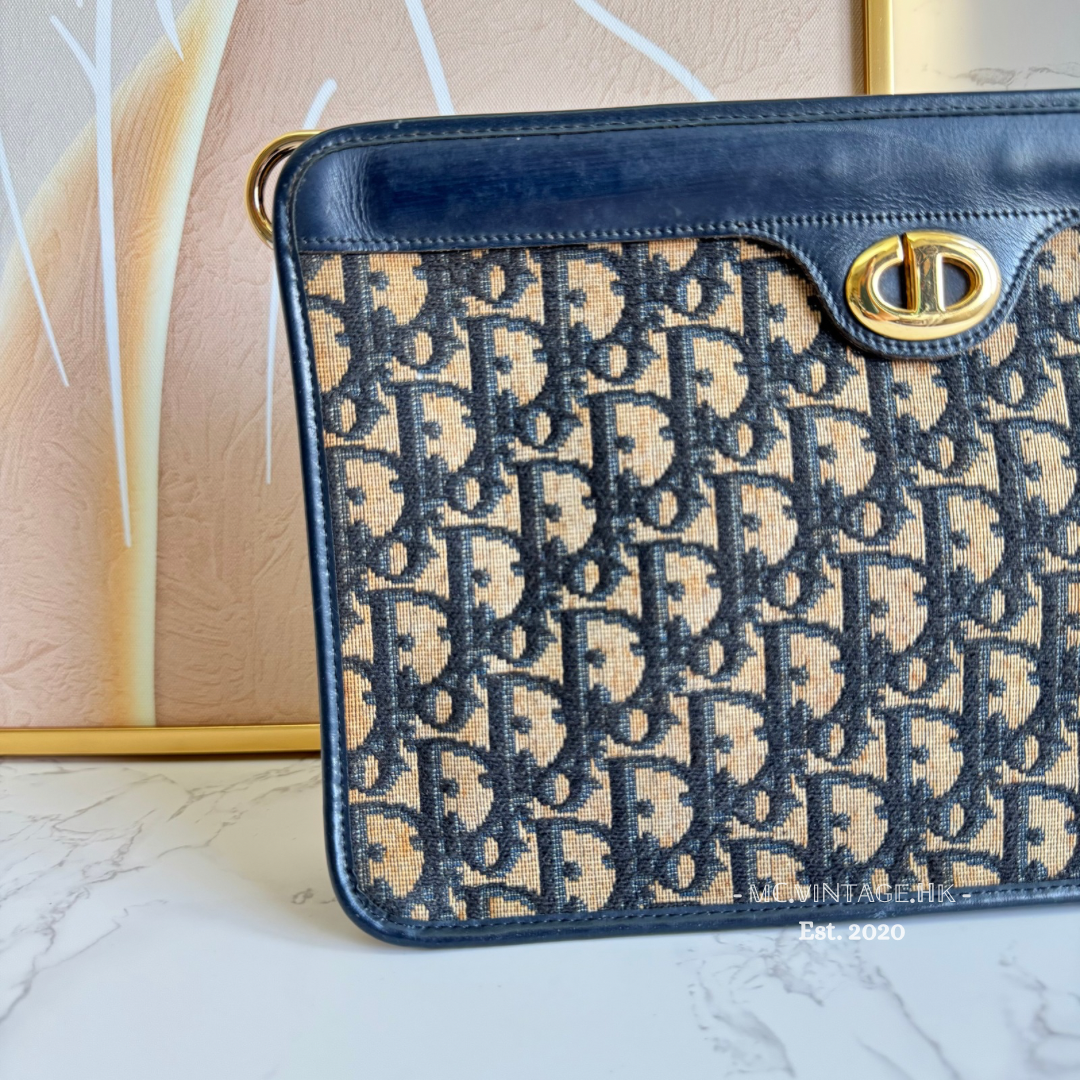Dior Vintage Oblique Clutch